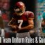 Football Team Uniform Rules & Guidelines