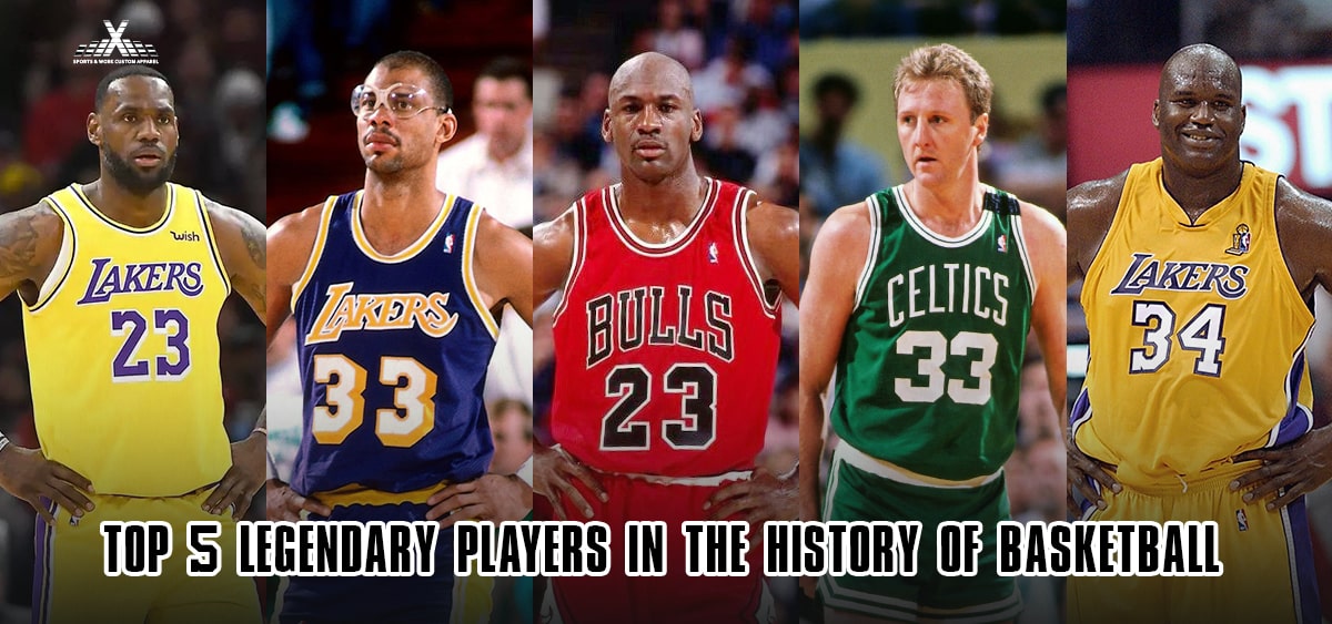 Top 5 Legendary Players In The History Of Basketball